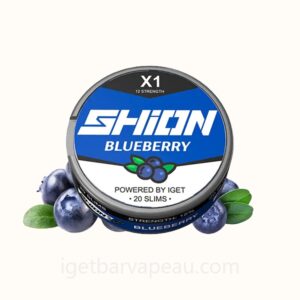 IGET SHION X1 Oral Nicotine Pouch Blueberry Ice 12mg