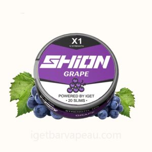 IGET SHION X1 Oral Nicotine Pouch Grape 12mg