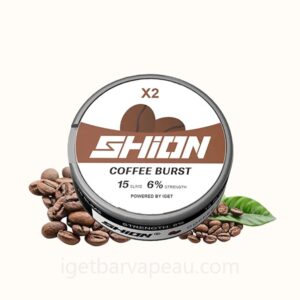 IGET SHION X2 Nicotine Pouch Coffee Burst 6mg