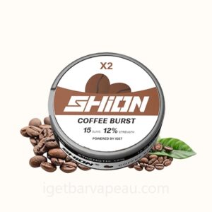 IGET SHION X2 Nicotine Pouch Coffee Burst 12mg