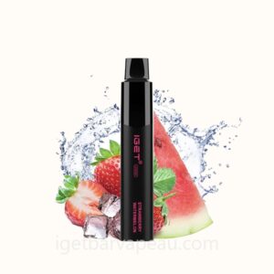 Nicotine Free IGET Legend Disposable Vape 4000 Puffs Strawberry Watermelon