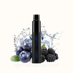 Nicotine Free IGET Legend Disposable Vape 4000 Puffs Blueberry Blackberry Ice