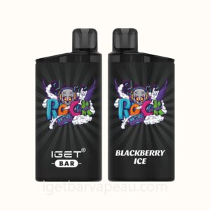 IGET Bar Disposable Vape with 3500 Puffs Blackberry Ice