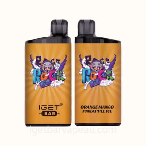 IGET Bar Disposable Vape with 3500 Puffs Orange Mango Pineapple Ice