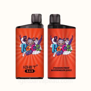 IGET Bar Disposable Vape with 3500 Puffs Passion fruit watermelon Juice
