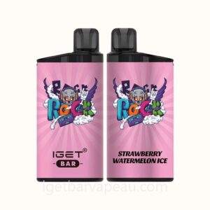 IGET Bar Disposable Vape with 3500 Puffs Strawberry Watermelon Ice