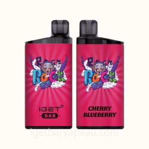 IGET Bar Disposable Vape with 3500 Puffs Cherry Blueberry