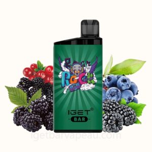 IGET Bar Disposable Vape with 3500 Puffs Black Forest