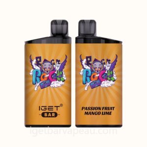 IGET Bar Disposable Vape with 3500 Puffs Passion Fruit Mango Lime