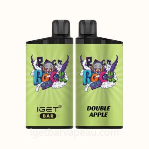 IGET Bar Disposable Vape with 3500 Puffs Double Apple