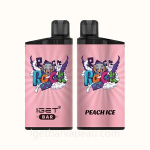 IGET Bar Disposable Vape with 3500 Puffs Peach Ice