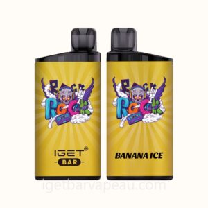 IGET Bar Disposable Vape with 3500 Puffs Banana Ice