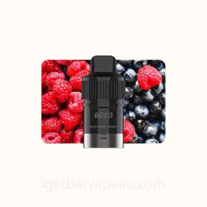 IGET Bar Plus Replacement Vape Pods 6000 Puffs Raspberry Berry