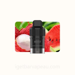 IGET Bar Plus Replacement Vape Pods 6000 Puffs Lychee Watermelon