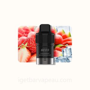 IGET Bar Plus Replacement Vape Pods 6000 Puffs Strawberry Watermelon Ice