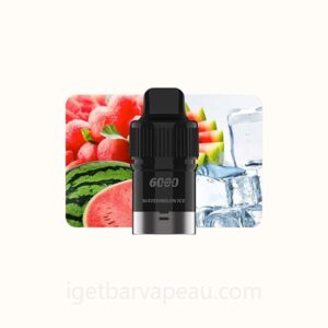IGET Bar Plus Replacement Vape Pods 6000 Puffs Watermelon Ice