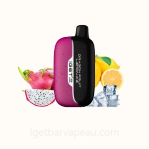 IGET Moon Disposable Vape 5000 Puffs Dragon Fruit Lemon lce