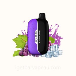 IGET Moon Disposable Vape 5000 Puffs Grape Ice