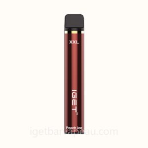 IGET XXL Nicotine Free Disposable Vape 1800 Puffs Peach Ice