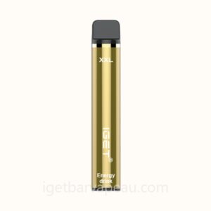 IGET XXL Nicotine Free Disposable Vape 1800 Puffs Energy Drink