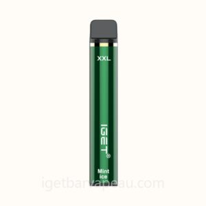 IGET XXL Nicotine Free Disposable Vape 1800 Puffs Mint Ice
