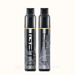 IGET HOT 5500 Puffs Disposable Vape - Premium Experience Mango Passion Fruit Ice