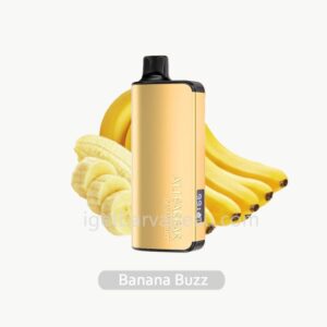 Alibarbar Ingot 9000 Banana Buzz: Banana Flavor with a Sweet Buzzing Finish