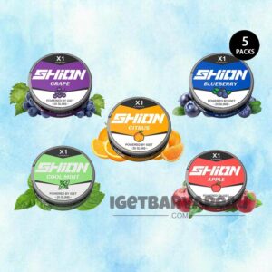 IGET Shion X1 Nicotine Pouch Bundle (5PCS)