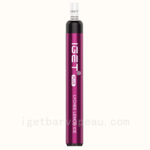Long Lasting IGET Plus Vape 1200+ Puffs Lychee Lemon Ice