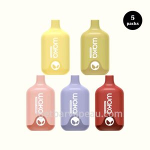 Enjoy WAKA Smash 6000 with 5 Packs for Endless Vaping Fun