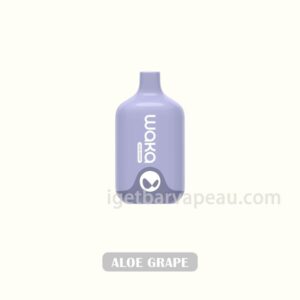 WAKA Smash 6000 Aloe Grape - Aloe and grape for a soothing and sweet vape