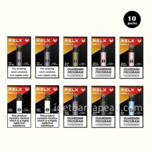 Relx Infinity 2 Device 10 Pack Bundle For Vaping Enthusiasts
