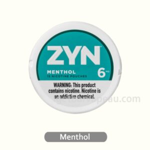 ZYN Menthol 6MG - Intense Menthol Flavor with Added Strength