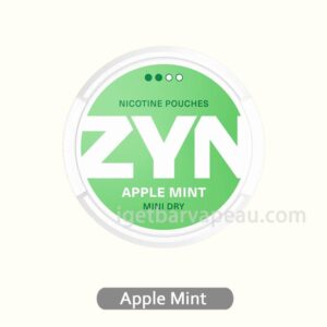 ZYN Mini Dry Apple Mint 3MG - Crisp Apple and Cool Mint for Refreshing Taste